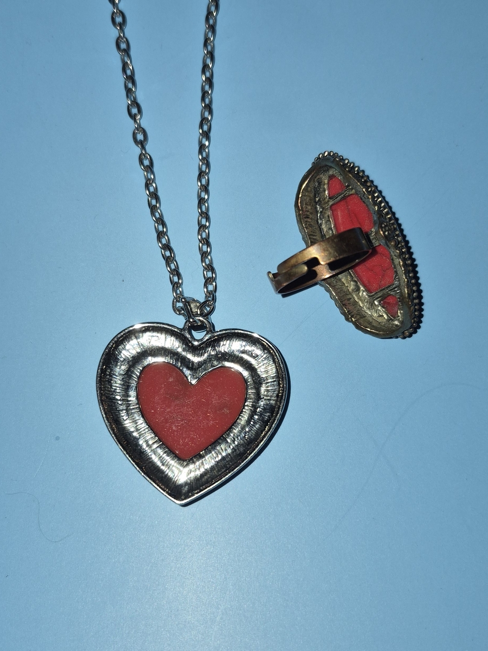 Heart Ring And Pendant Set - Picture 4 of 9